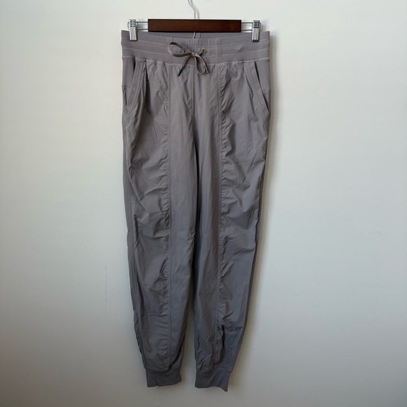 CRZ Yoga Striped Joggers Ruched With Pockets 28” Size Small - Picture 2 of 6